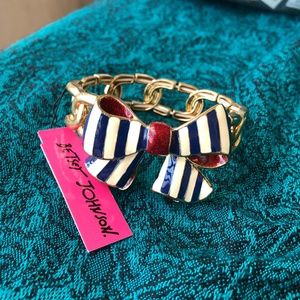 Betsey Johnson Nautical Bow Bracelet